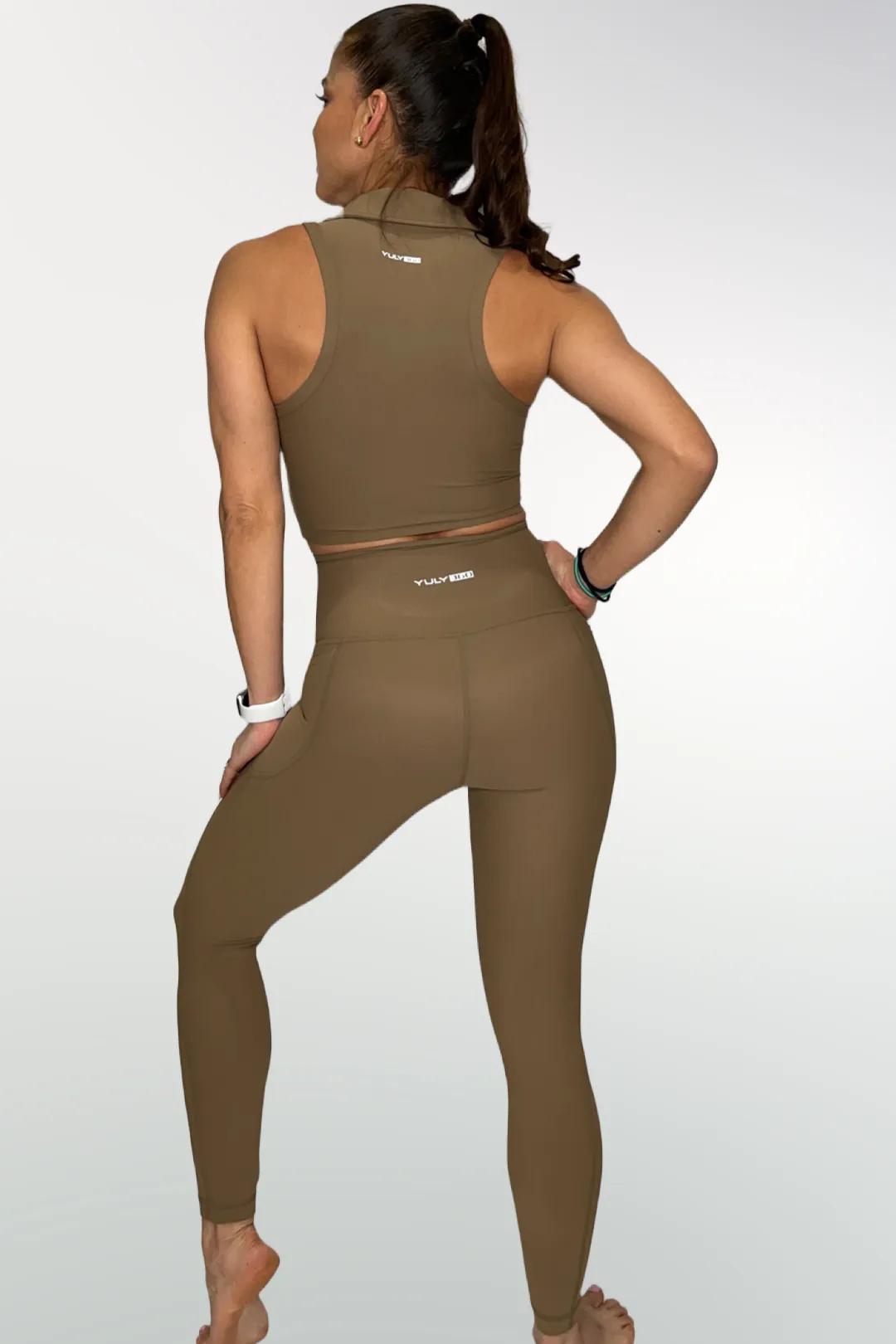 Authentic Leggings Khaki - FINAL SALE