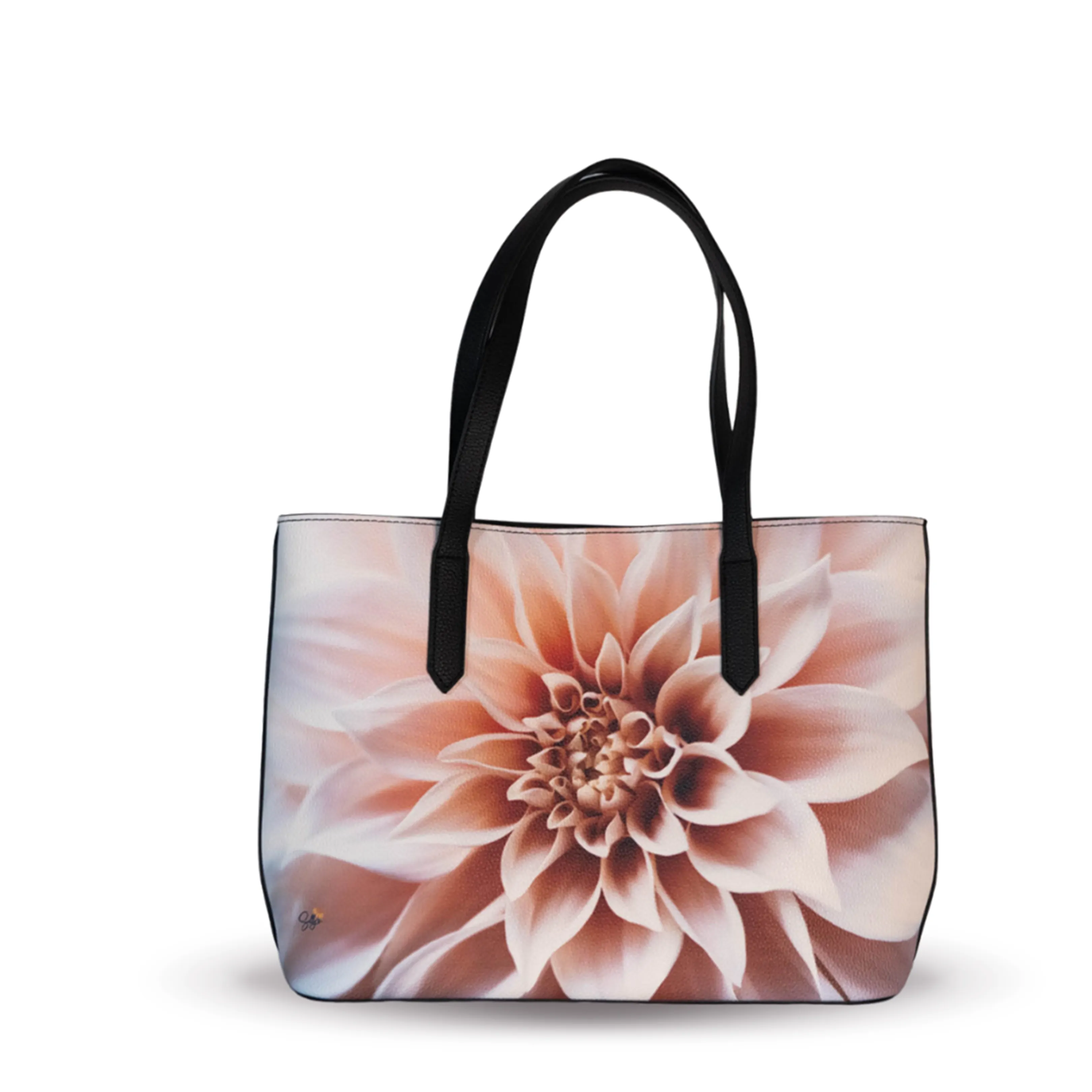 Cafe Au Lait Faux Leather Handbag