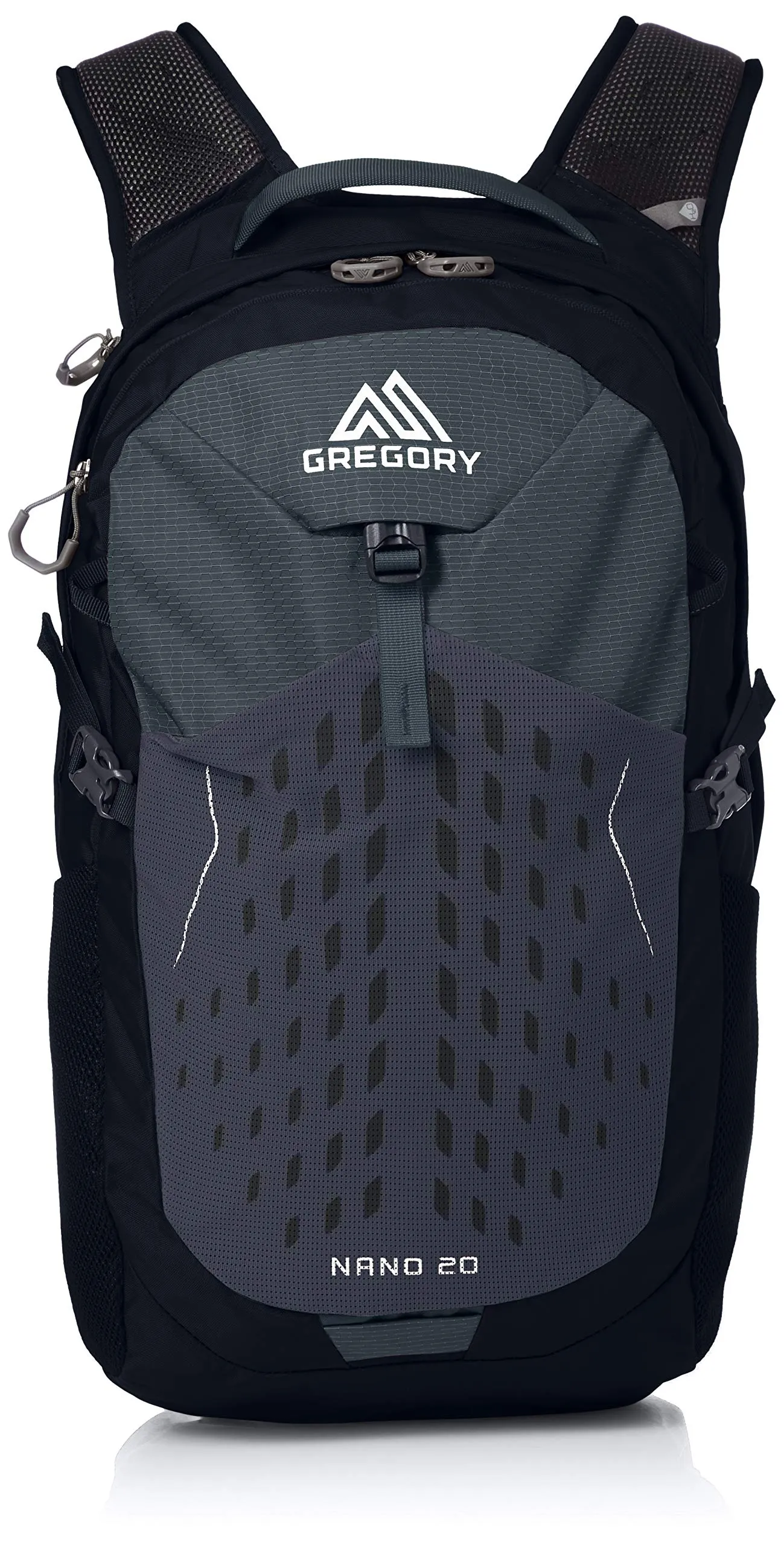 Gregory Mountain Products Nano 20 Liter Daypack, Eclipse Black, One Size