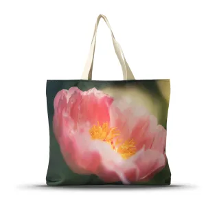 Peony Market Tote Bag