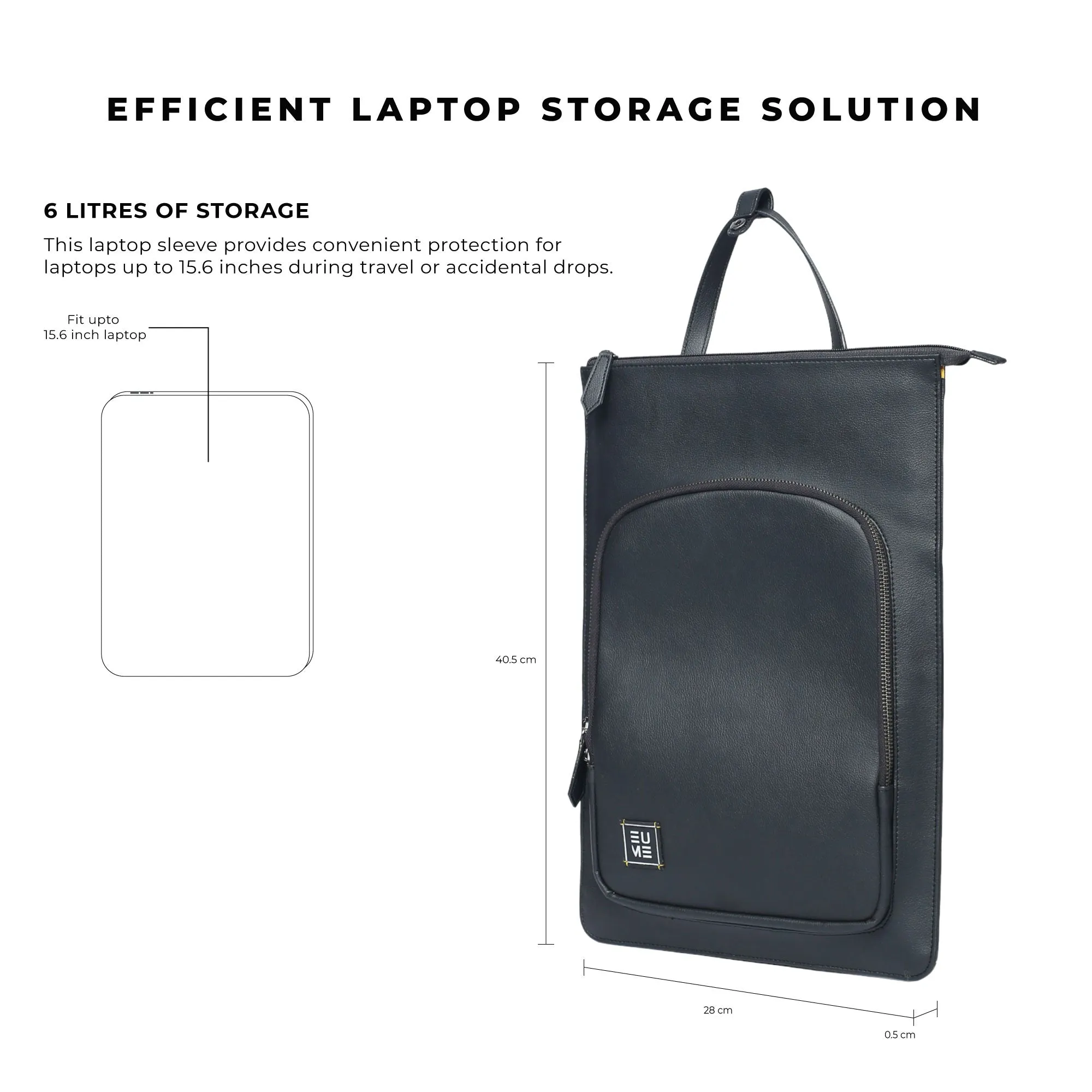 Tech Pro Vegan Leather Laptop Case